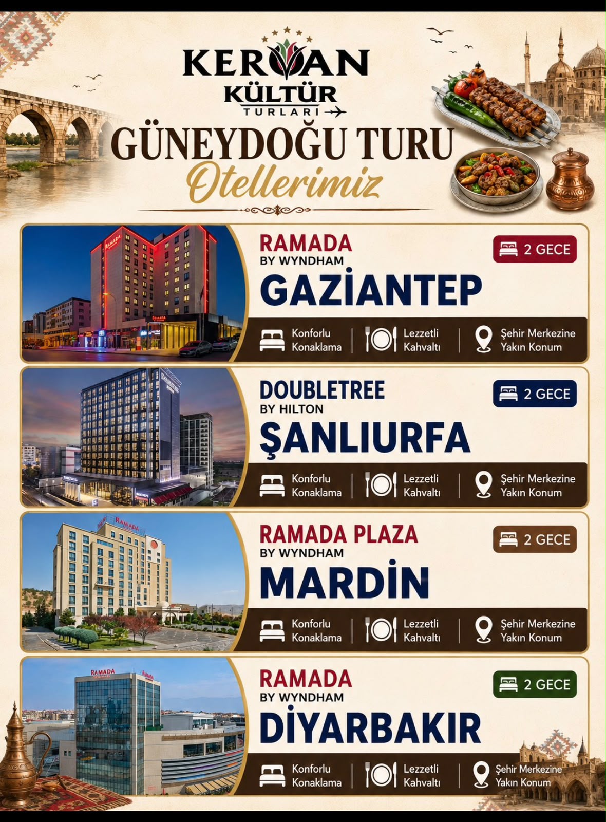 Güneydoğu oteller